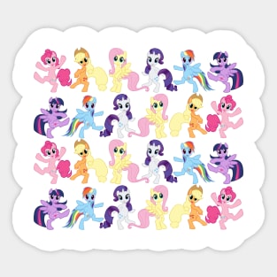 My Grateful Pony Sticker